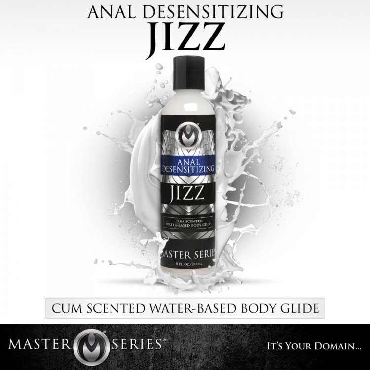 Master Series Jizz Anal Desensitizing Lube Oz Out Mid Nov