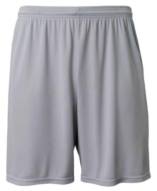 A4 Youth Cooling Short With Pockets, Silver