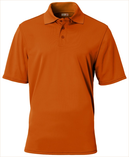 A4 Essential Polo, Burnt Orange - The Ultimate Men's Polo Shirt