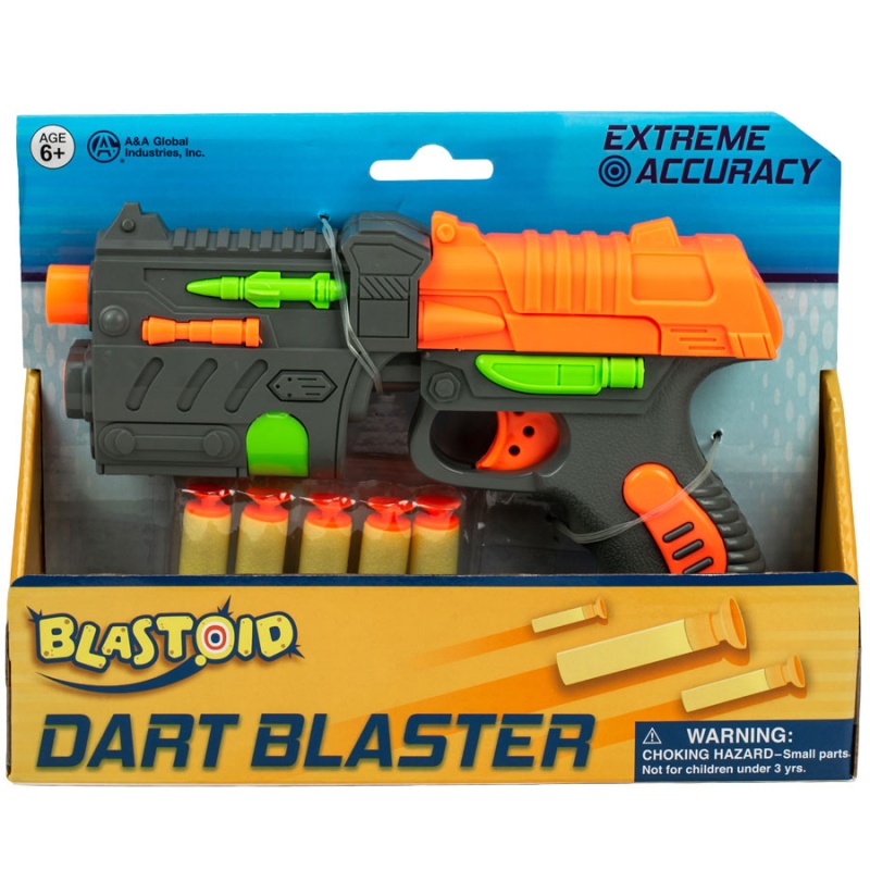 Five Dart Blaster - Blastoid Dart Blaster Foam Shooter