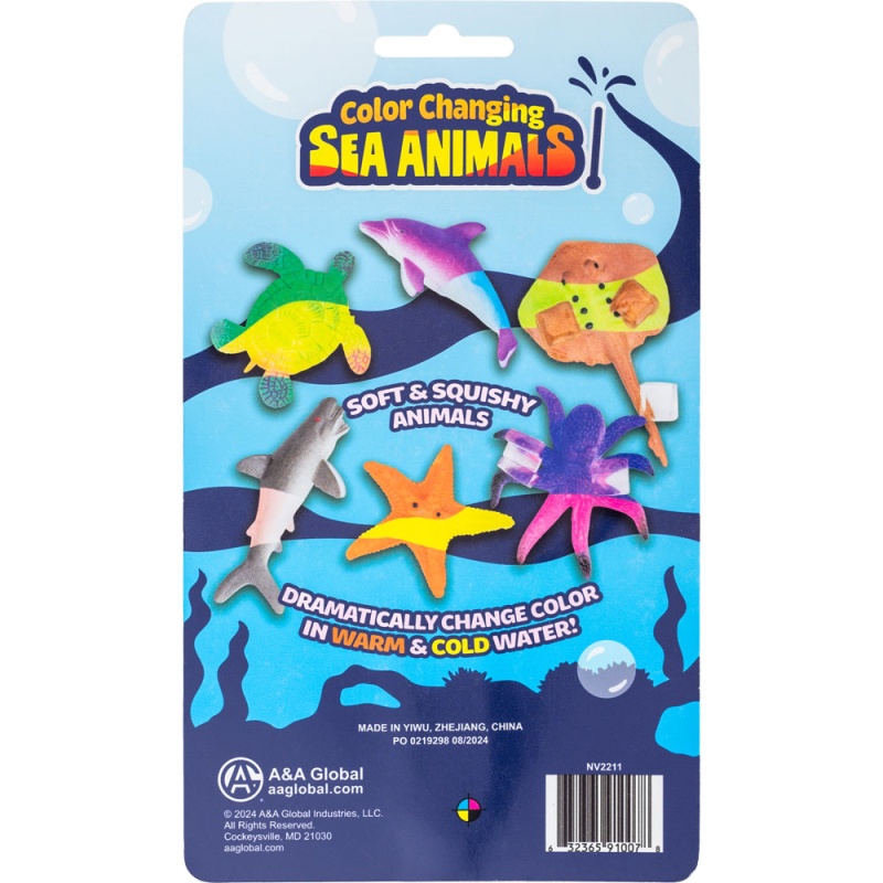 Color Changing Sealife Asst