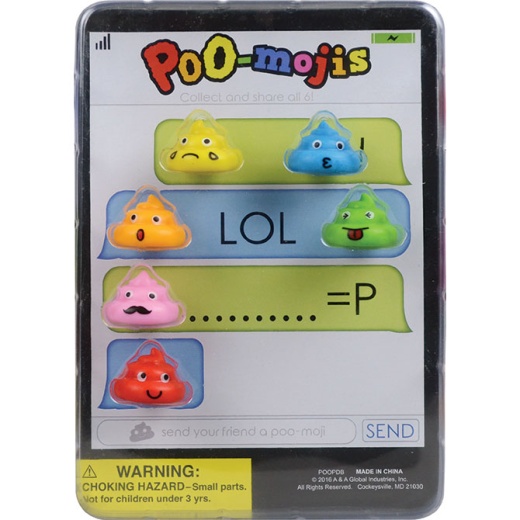 Poop-Sters Figurines In 1.1In Capsules (250Pcs)