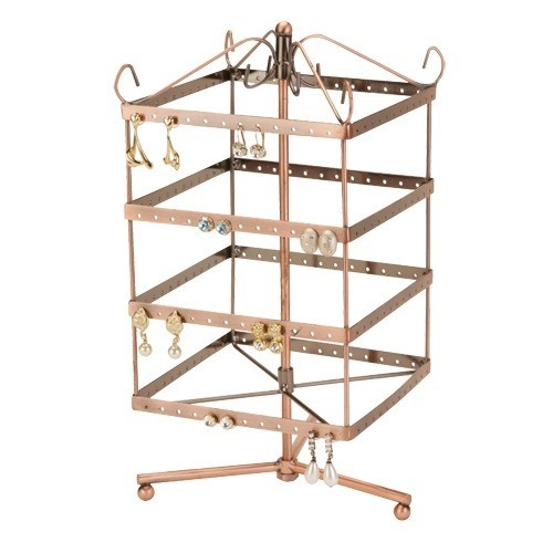 96-Pair Earring Stand In Copper