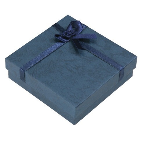 Ribbon Collection Floral Detail Gift Box In Assorted Colors