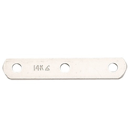 14K White 3-Strand Pearl Divider