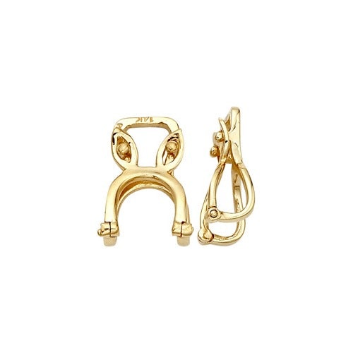 14K Yellow Pearl Enhancer Jewelry