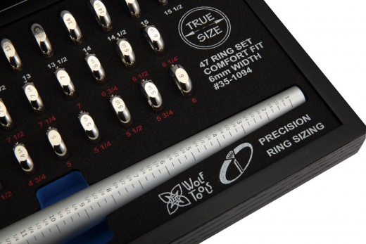 True Size Ring Sizing System with Mandrel