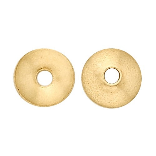 14K Plain Pearl Pendant Cup, 3.3 Mm