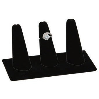 3-Finger Flat Ring Displays - Elevate Your Jewelry Presentation