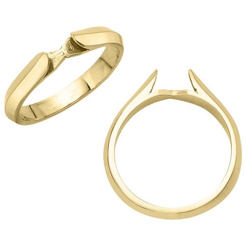 2.9 Mm Knife Edge Shank - The Ultimate Wedding Band for Discerning Couples