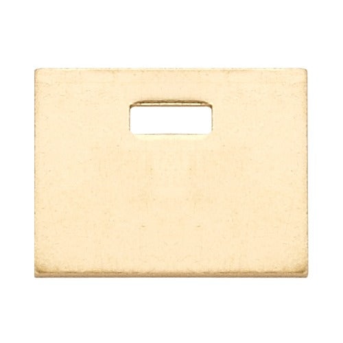 14K Size 0 Plates - High-Quality Jewelry Making Supplies