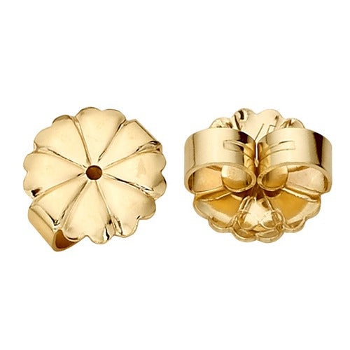 Plain Jumbo Friction Earring Back - 0.030"-0.040" Hole