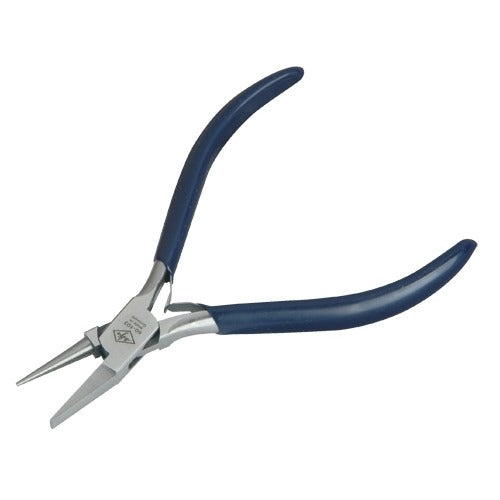 Flat Forming Plier Needle Nose Plier - 5" Long Plier for Shaping Metal Sheets or Wire Wrapping