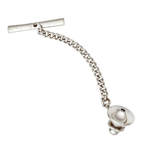 Tie Tack Back with Chain - Premium Quality Accessory for Men