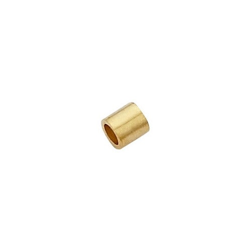 14k Yellow Crimp Bead
