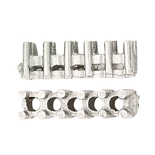 14K White Strip Of Settings