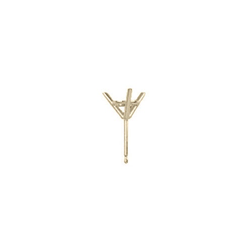 14K Yellow Gold Martini Earrings