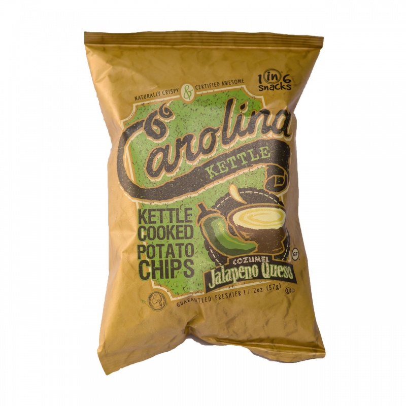 Jalapeno Queso Kettle Cooked Potato Chips 20/2Oz