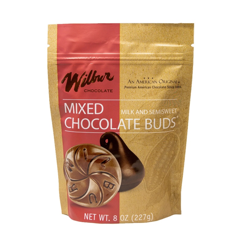 Mixed Milk & Semisweet Chocolate Buds 40/8Oz