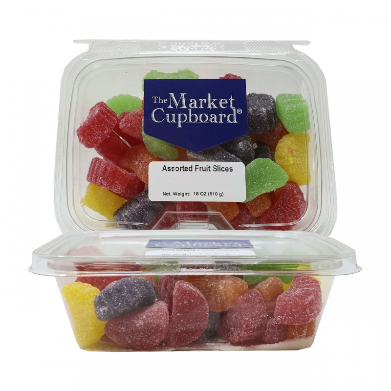 Assorted Fruit Slices Candy 18Oz