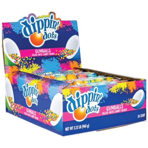 Dippin' Dots Filled Gumballs 24Ct