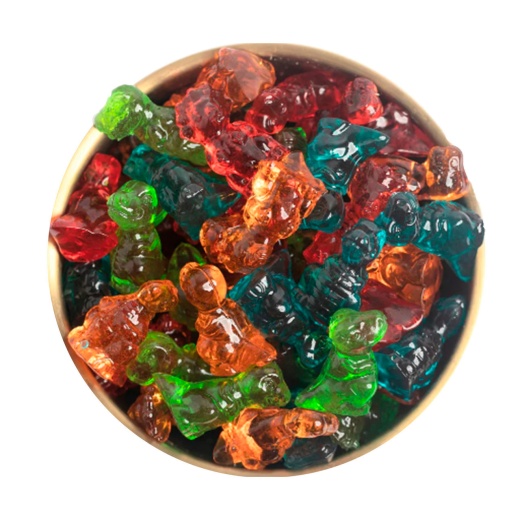4D Gummy Dinosaurs - 6/2.2Lb