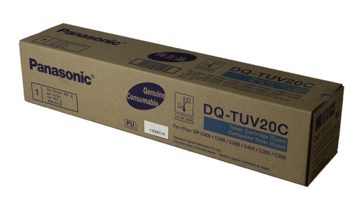 Panasonic OEM DQ-TUV20C/TUV20C Toner Cartridge: Cyan, 20K Yield