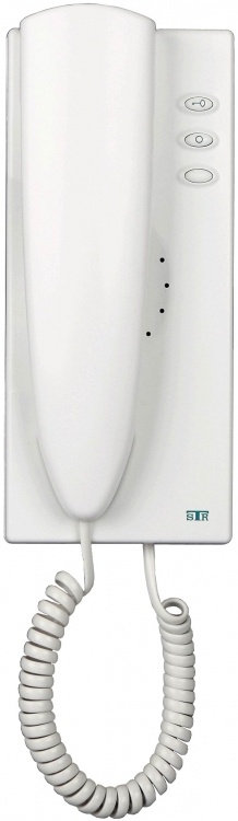 2 Wire Wall Handset-Alph-White. Use With Nh209tta Series Power Supply/Amplifier Only. Has Built-In Alphatone Signal