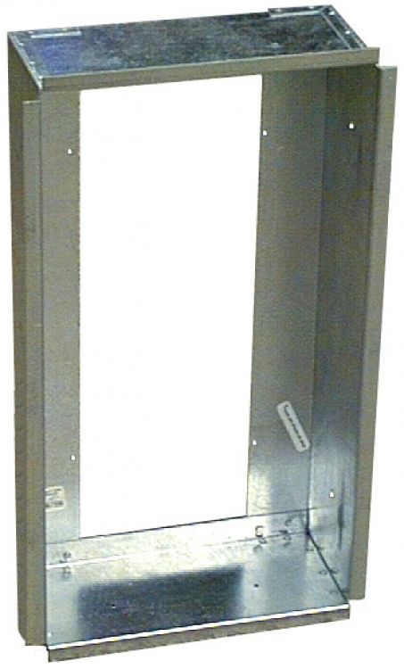 2 Gang Flush Housing-----Steel. Use With Of202 /G Series Frame