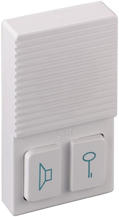 Surf Apt. Station-White-W/Buzz. Use With Tv32/S Power Supply 5-Wire Apt. Station--2 Button (Maximum 3 Units In Parallel)