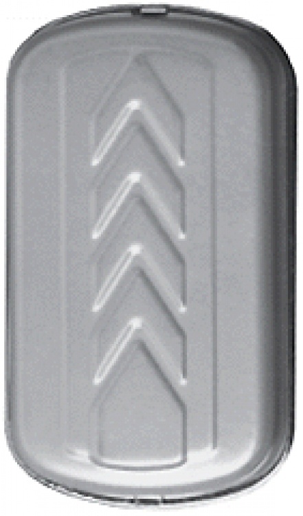 Dixie Buzzer--Enclosed---Ac/Dc. Operates On 3-6Vdc Or 6-8Vac Surface Mounts On Wall Satin Aluminum Finish