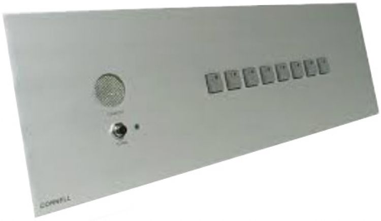 8 Zone Master Door Mon. Panel. Requires Bb-21 Flush Back Box Or Se 20 21 Desk Housing Uses P-512241A Power Supply
