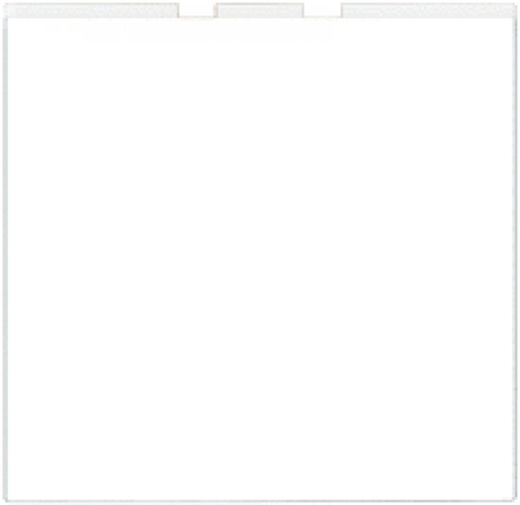 Blank Panel Module Only--White. Used With S.T.R. White Color Modular Style Panel(S)