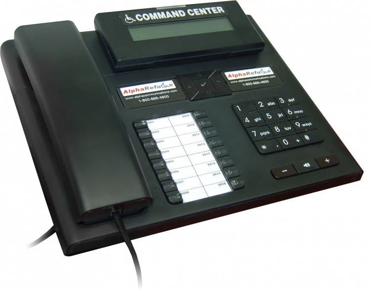 16 Stat Call Center-Desk Mount. Includes 16 Station Command Center In Desk Mount Housing And Complete Pbx Distr. Unit