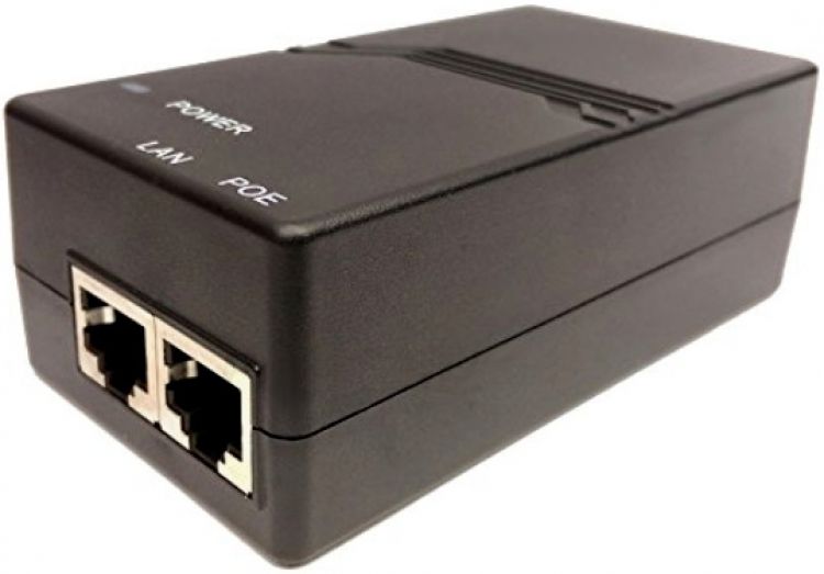 1 Port Poe Ethernet Switch. 1-Poe Port And 1-Uplink Port Comes With Ac Power Cable Ul Listed - Rohs