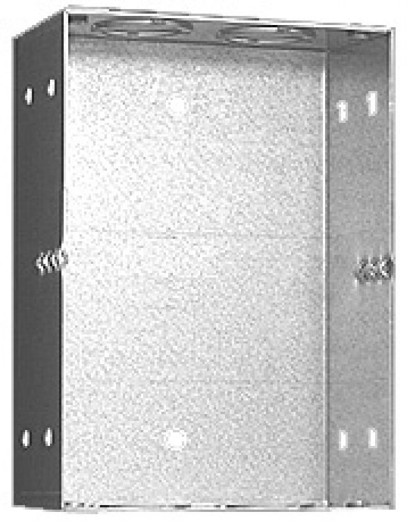 Flush Backbox-Galvanized Steel. Used To Flush Mount A Variety Of Ir100b (Or Equivalent) Series Intercom Stations