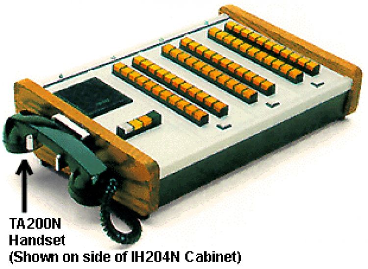 Nc200n Ser Side Handset+Cradle. Use With Nc200n Series Masters (Mounts On Side Of Cabinet) Includes Sk151n Plug-In Board