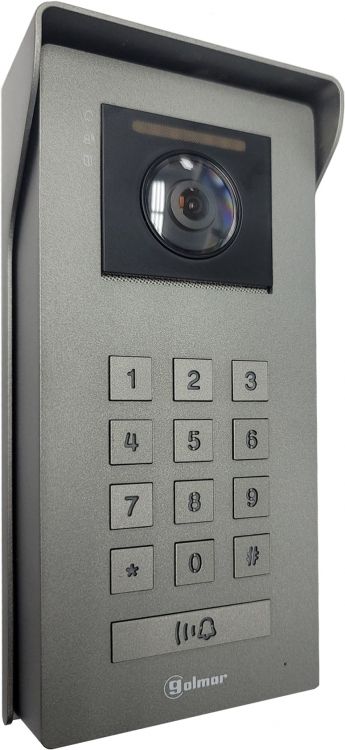 Soul Panel with Access Keypad - Surface Mount, Graphite Finish