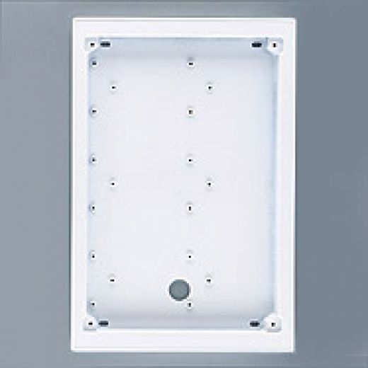 3H X 2W Surface Back Box-White