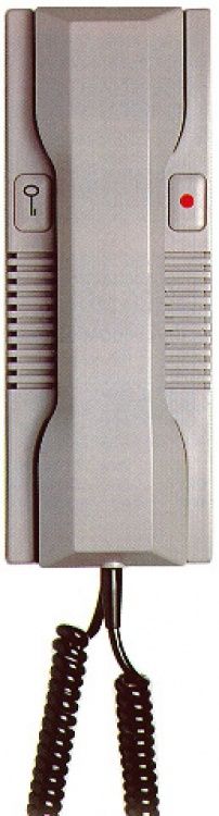 3 Wire Wall Handset-Buzz--Grey - Alpha Communications