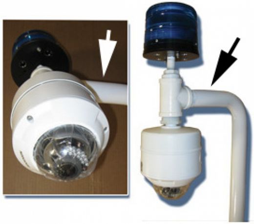 Tower-Camera Pole Mounting Kit - Ideal for Outdoor Surveillance and Monitoring