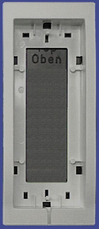 Flush Handset Adapter Kit - Grey: Designed for HT2000 Series Intercom Handsets