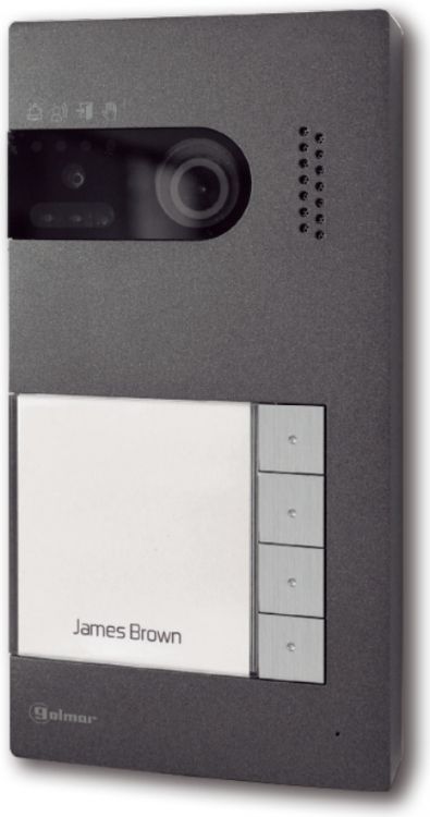 4 Button Soul G2+ Vid Panel-Graph Surface Mount Video Door Entry Station