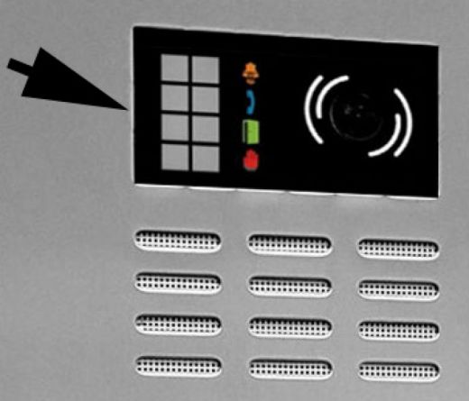 Lexan Camera Window for V.I.P. Panel (Add'l Cost GB2 Camera Window)