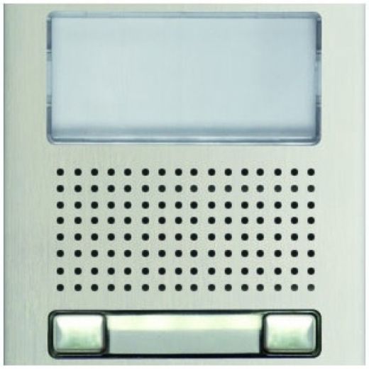 Gb2 Camera/Sound Frame Module, 2-Button, Aluminum for Nexa Type Panels