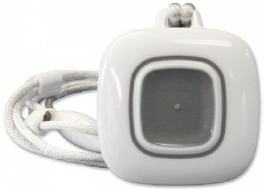 Wireless Pendant + Neck Chain - Water-Resistant Type with Ba004 Replacement 3V Lithium Battery