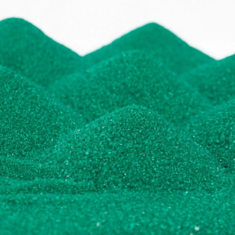 déCor Sand™ Decorative Colored Sand, Vivid Green, 5 Lb (2.27 Kg) Reclosable