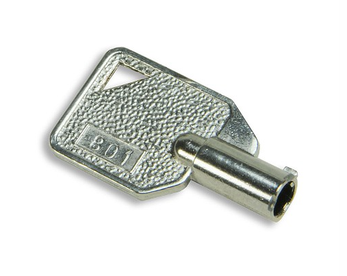 Cabinet Barrel Style Alarm Key For Premium Philips' Cabinets , Aed Packages, 801