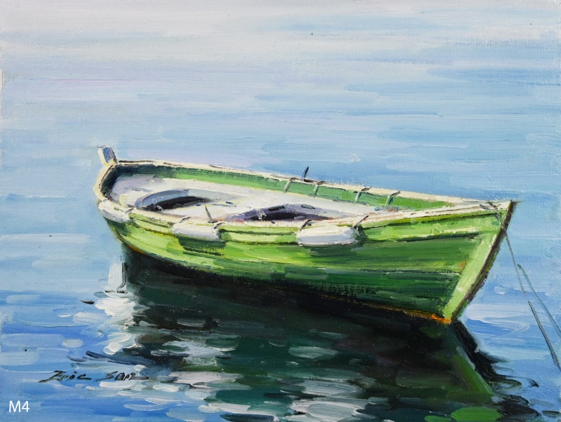 Hand-Painted Original Oil Painting on Canvas