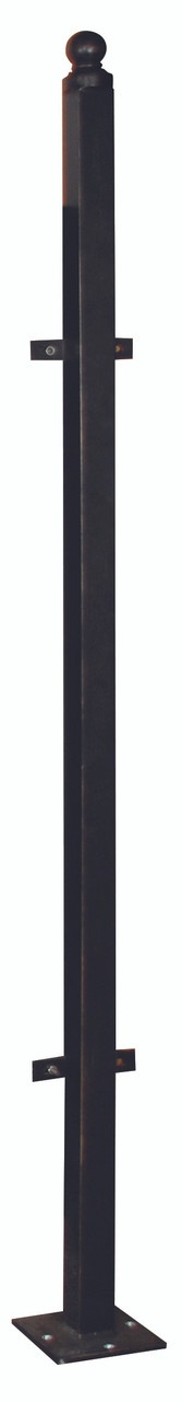 Bridgeton Moore Aluminum Small Fence Post